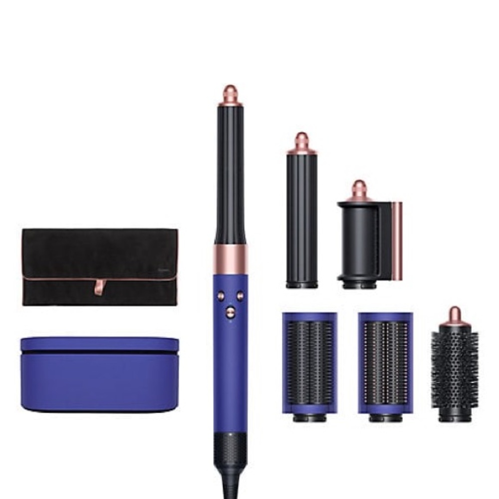 DYSON Special Edition Airwrap Multi-Styler Complete Long in Vinca Blue and Rose
